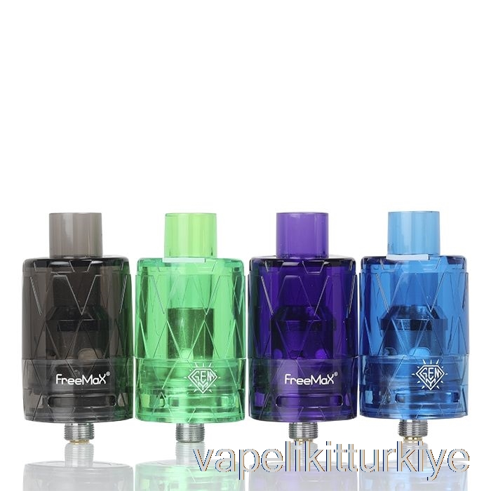 Vape Likit Freemax Gemm Tek Kullanımlık Tank G4 Tankı - Siyah